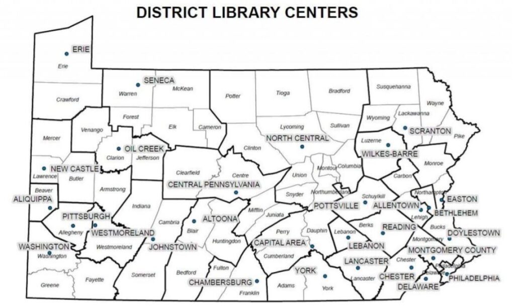 NCLD districts map