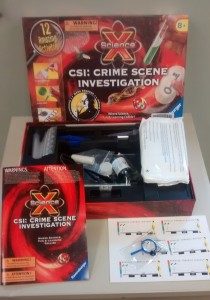 Ravensburger Science X CSI Crime Scene Investigation Activity Kit